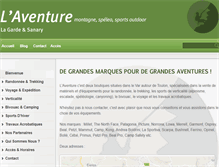 Tablet Screenshot of laventure.fr